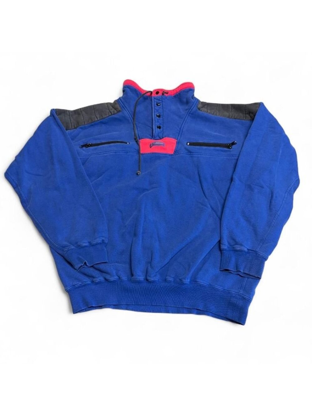 90's Vintage Columbia Colorblock Sweatshirt Men's Large Streetwear Gorpcore Fall